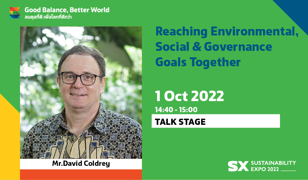REACHING ENVIRONMENTAL, SOCIAL & GOVERNANCE GOALS TOGETHER​