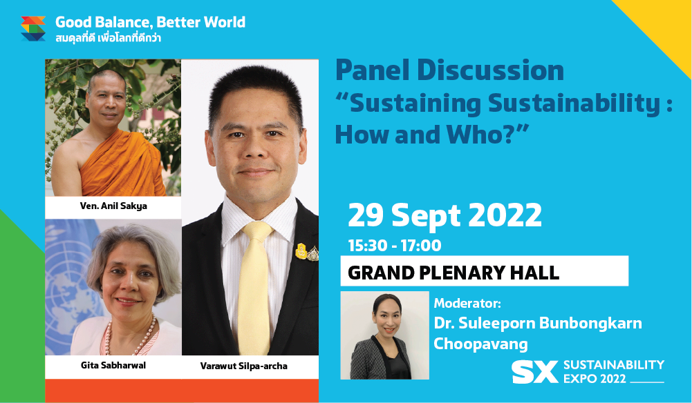 PANEL DISCUSSION “SUSTAINING SUSTAINABILITY: HOW AND WHO?”