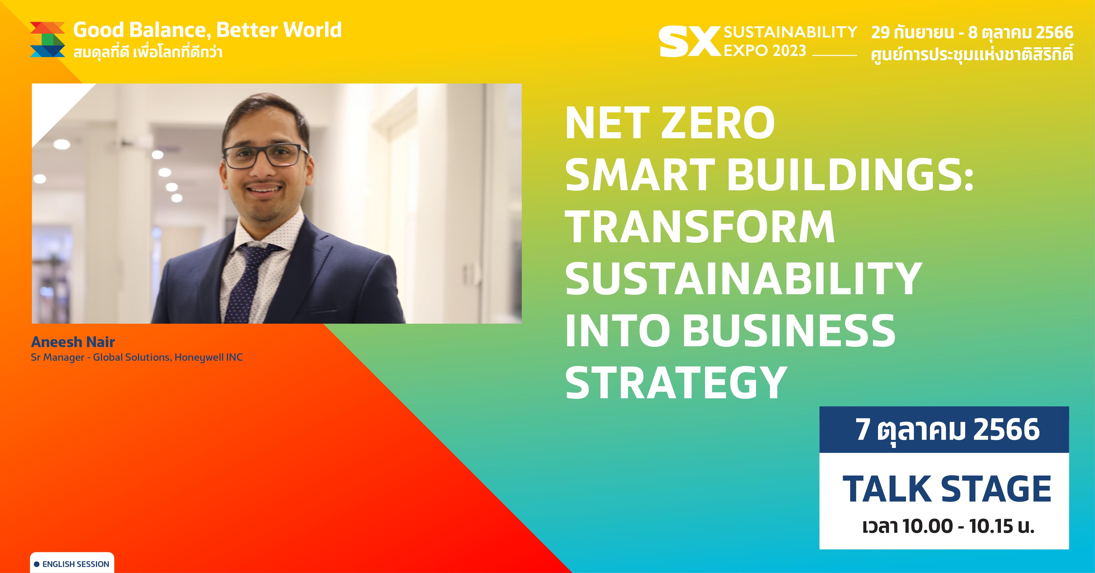 NET ZERO SMART BUILDINGS: TRANSFORM SUSTAINABILITY INTO BUSINESS STRATEGY
