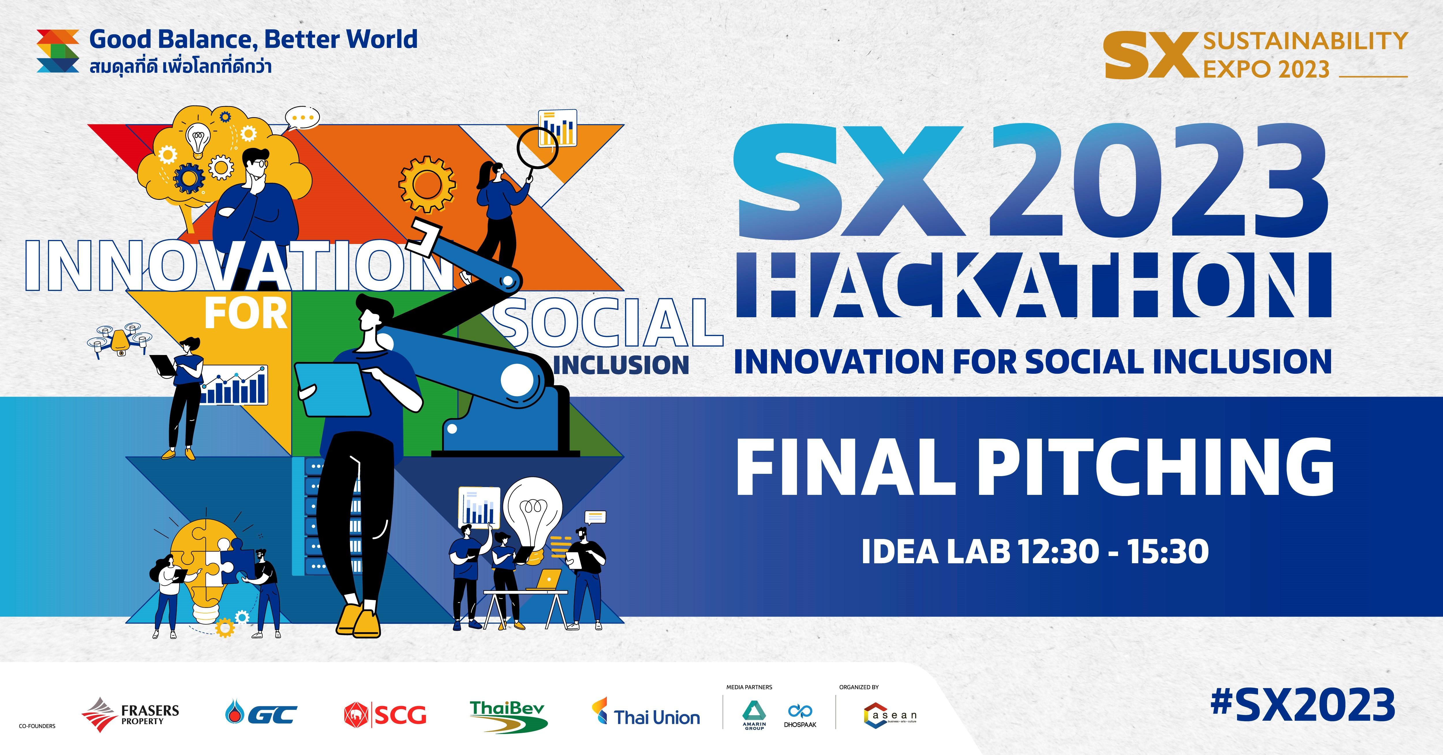 FINAL PITCHING "SX 2023 HACKATHON" INNOVATION FOR SOCIAL INCLUSION