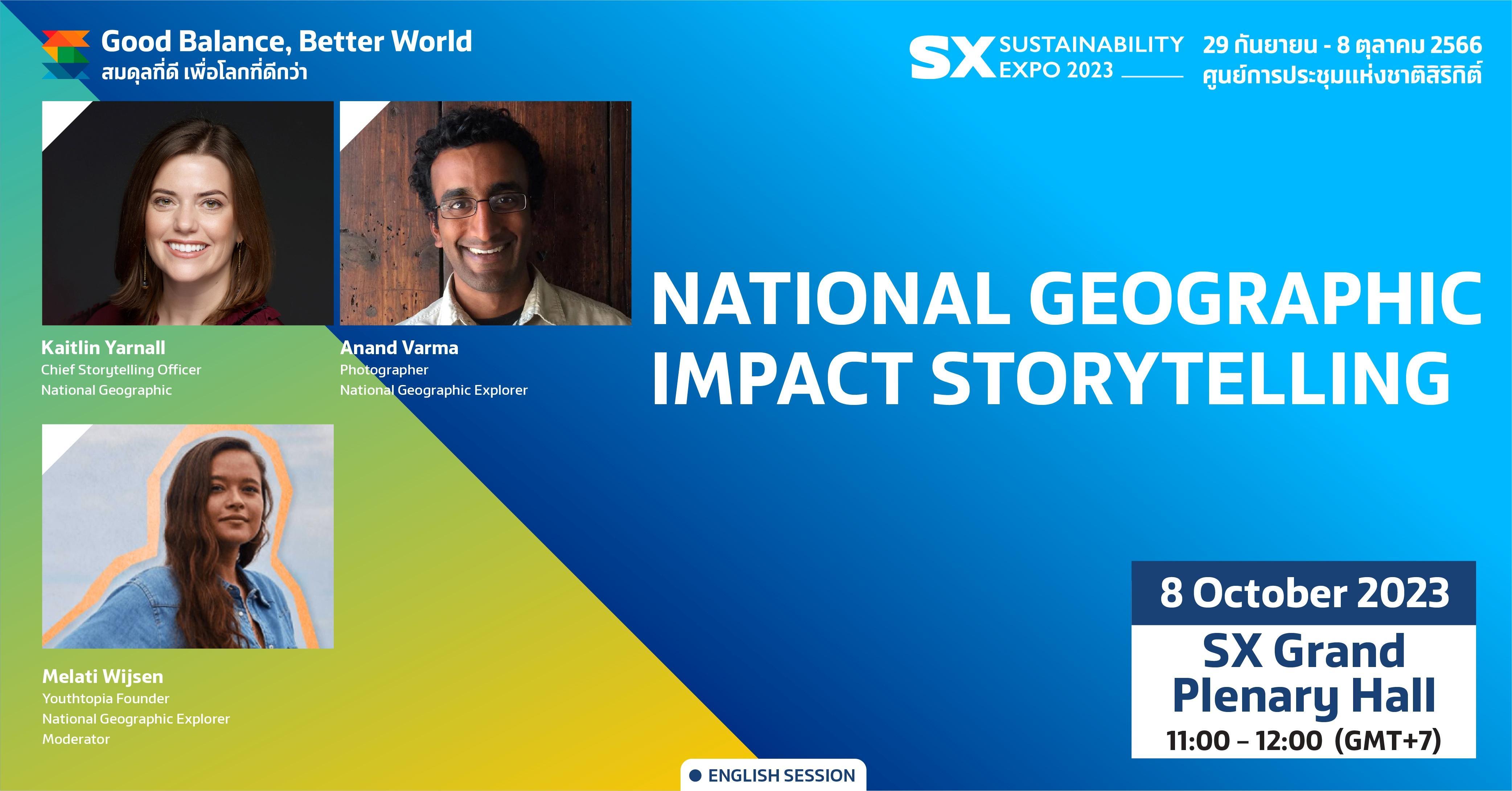 National Geographic Impact Storytelling
