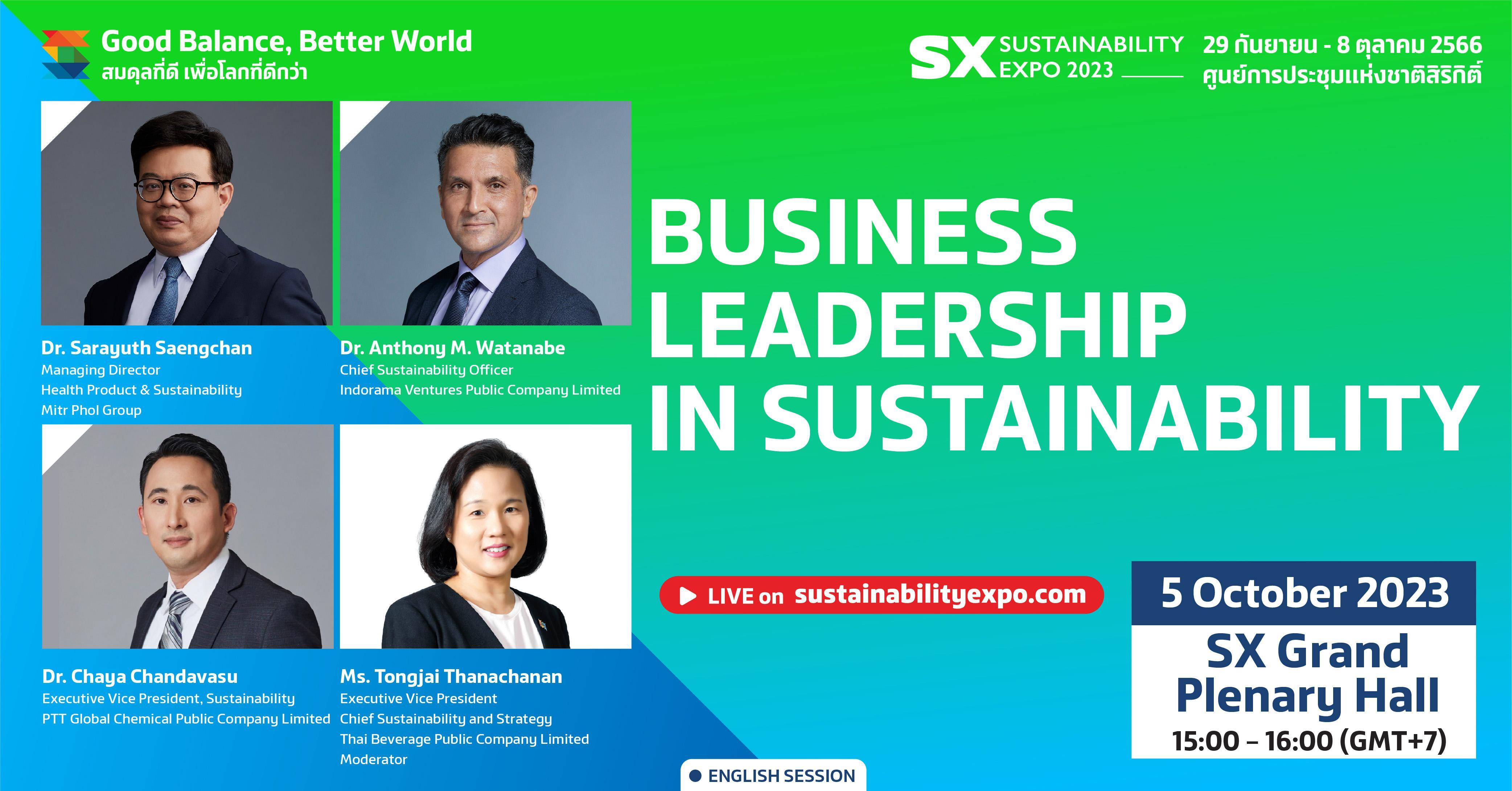 Business leadership in Sustainability