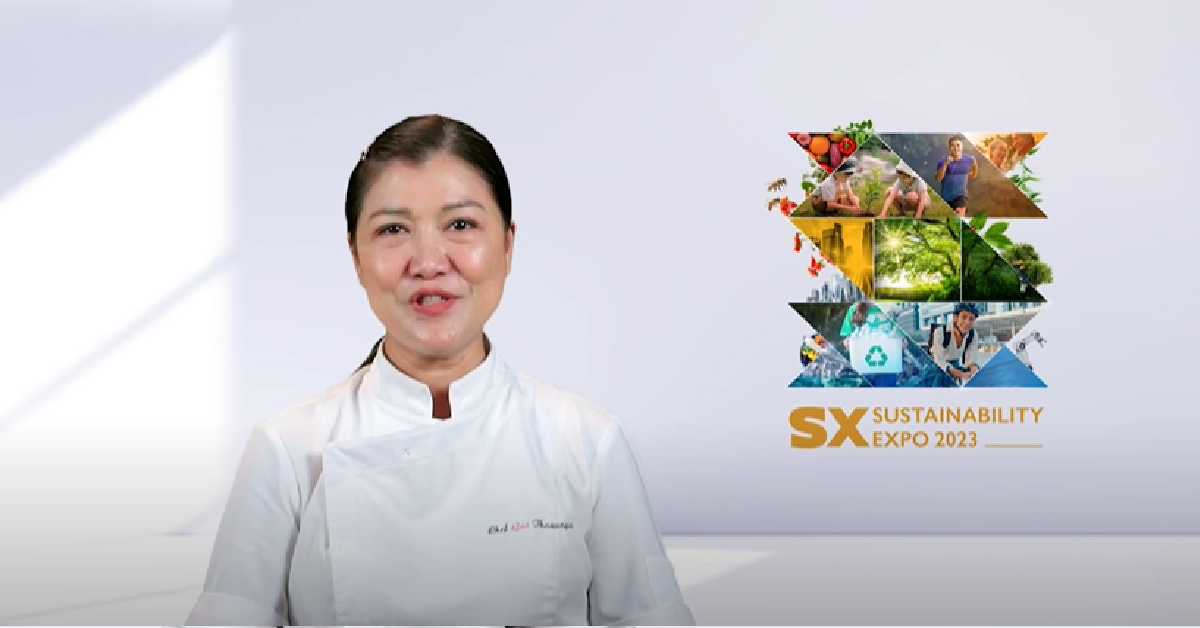เชฟไก่ ชวนสัมผัสเมนู "ขนมจีนน้ำยากะทิใต้กรรเชียงปู" ในงาน SUSTAINABILITY EXPO 2023