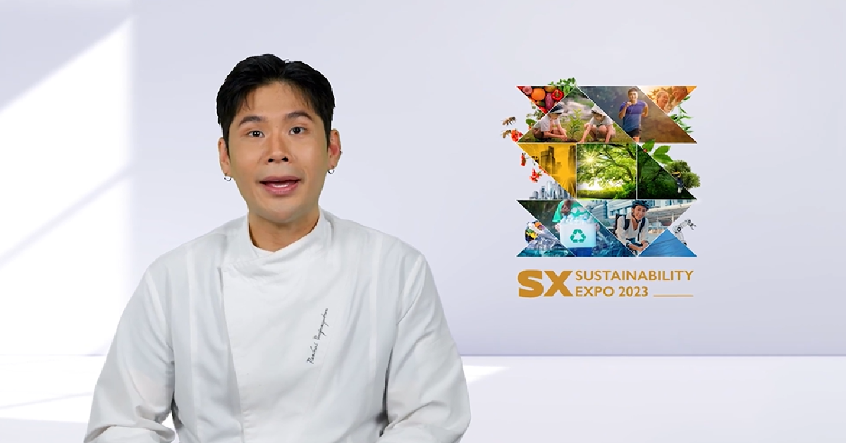 เชฟเทียน ชวนมาลิ้มลองเมนู "ข้าวขาหมูด้ง" ในงาน SUSTAINABILITY EXPO 2023