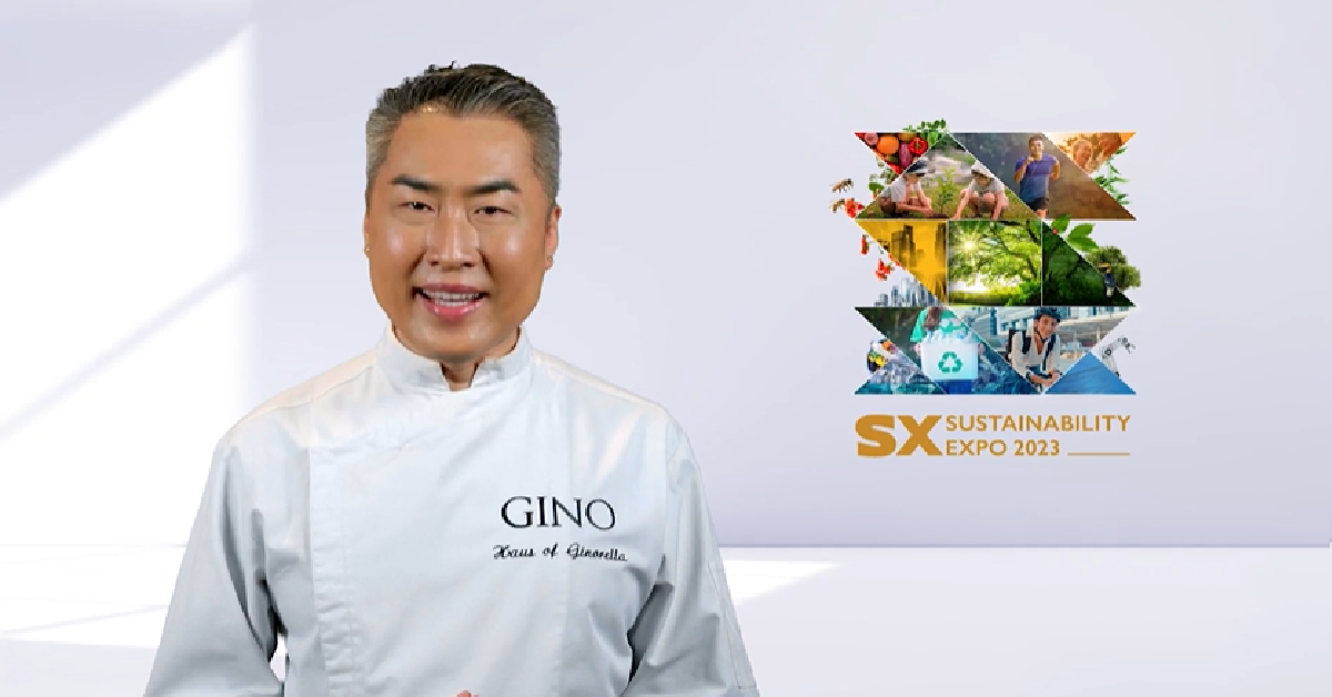 เชฟจีโน่ เมนู "ซาลาเปาไส้หมูฮ้องภูเก็ตไข่เค็ม" ไอเดียสู่ Zero Waste ในงาน SUSTAINABILITY EXPO 2023