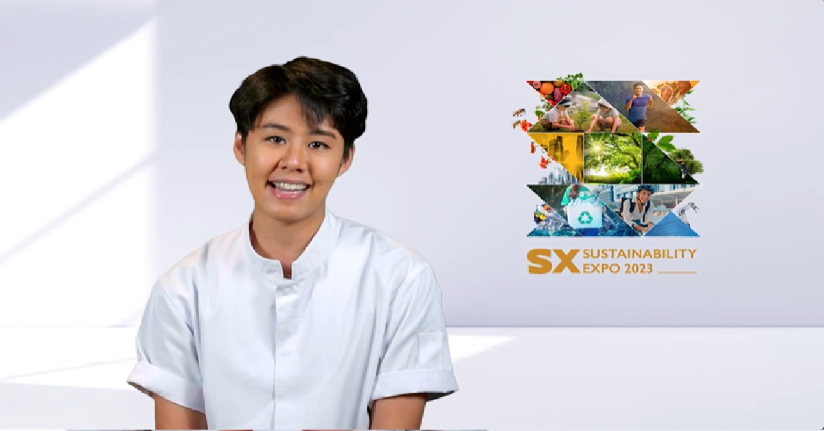 เชฟพลอย ชวนลองเมนู "โชกุปังปิ้ง" ในงาน SUSTAINABILITY EXPO 2023